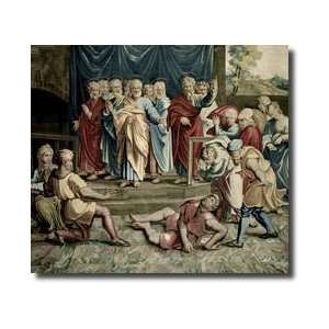  The Death Of Ananias From A Series Depicting The Acts Of 