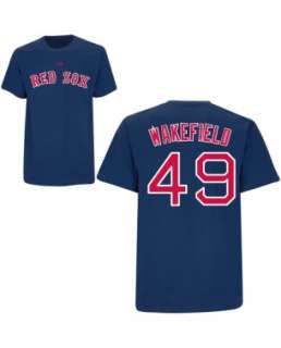 Tim Wakefield Boston Red Sox Player Shirt By Majestic