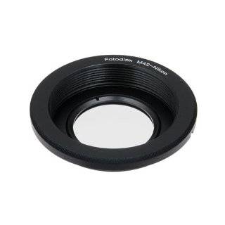   focus m42 lens 42mm x1 thread screw mount lens to nikon adapter for