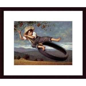  Flying Free   Artist Jim Daly  Poster Size 13 X 17