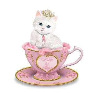  Breast Cancer Support Peter Carl Faberge Inspired Cat 