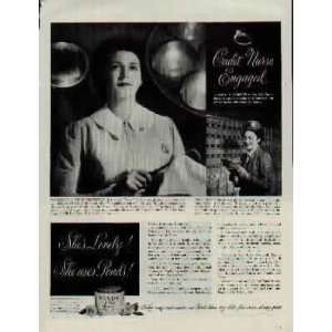   in the U.S. Army Air Corps.  1944 Ponds Cold Cream Ad, A1909