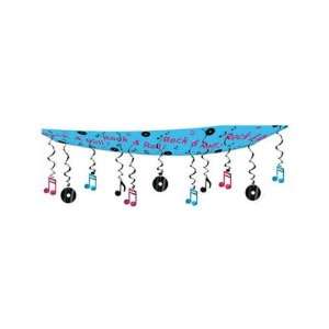  Beistle   50263   Rock And Roll Ceiling Decor   Pack of 6 