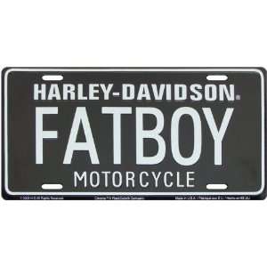  Harley Davidson FATBOY License Plate   #1863 by Chroma 