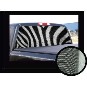   22 x 65   Rear Window Graphic   back truck decal suv view thru vinyl