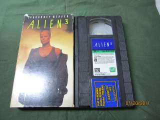 Alien 3 VHS 1992 Sigourney Weaver 086162559334  