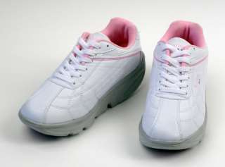 New Easy Walking Tone Sneakers Shoes Women White K40p  
