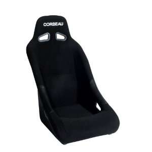  Clubman Black Cloth Racing Fixed Back Seat Office 