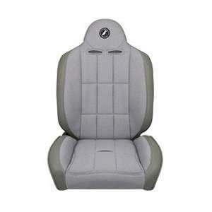  Corbeau Baja RS Suspension Seat, Grey Vinyl/Cloth (Pair 
