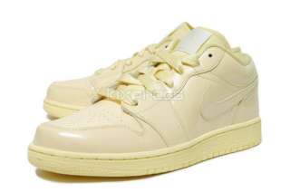 Nike Girls Air Jordan 1 Phat Low GS Lemon Patent  
