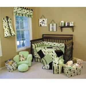  Trend Lab Baby 4pc Giggles Crib Bedding Set Baby