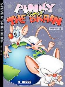 Pinky and the Brain   Vol. 3 DVD, 2007, 4 Disc Set  