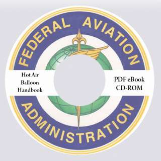 HOT AIR BALLOON Training FAA Handbook   Sport Pilots CD  