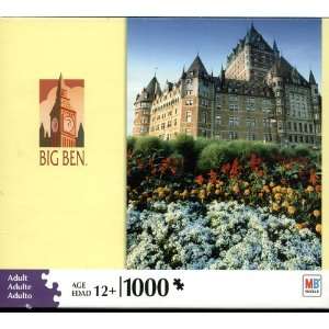   1000 Piece Puzzle   Chateau Frontenac, Quebec, Canada Toys & Games