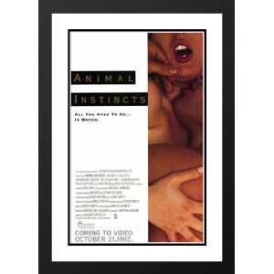 Animal Instinct 32x45 Framed and Double Matted Movie Poster   Style A