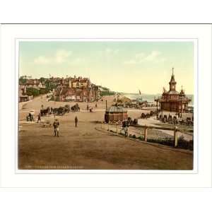  Entrance to the harbor Bournemouth England, c. 1890s, (M 