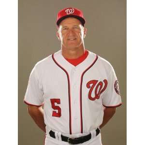 Washington Nationals Photo Day, VIERA, FL   FEBRUARY 25 Jim Riggleman 