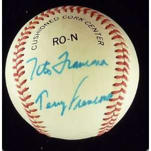 Autographed Terry Francona Baseball   Tito & Nl ~ Psa Coa ~  