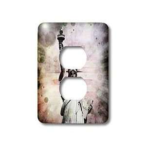  Designs USA   Statue of Liberty   stylized with texture and grunge 