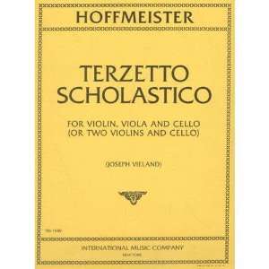  Hoffmeister, Franz Anton Terzetto Scholastico Violin 