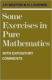   Comments, (0521095611), J. D. Weston, Textbooks   