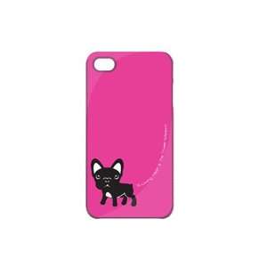  UNIEA x Frenchie Fuschia Case for Apple iPhone 4 