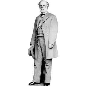  Robert E. Lee Suit General Civil War Cardboard Standee 