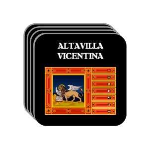   Region, Veneto   ALTAVILLA VICENTINA Set of 4 Mini Mousepad Coasters