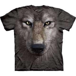 The Mountain Wolf Face Animal T Shirt Wolves  