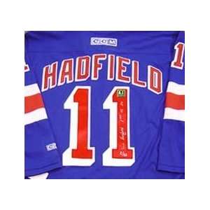 Vic Hadfield autographed Hockey Jersey (New York Rangers)