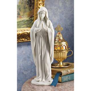 Blessed Virgin Mary Catholic Bonded Marble Statue Sculpture  