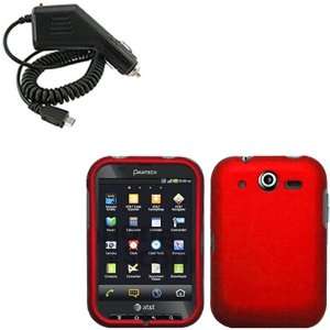  iFase Brand Pantech Pocket P9060 Combo Rubber Red 