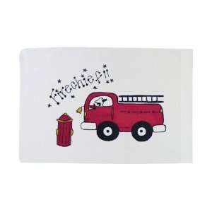  Toddler Pillow   Fire Truck