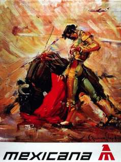 Vintage Travel POSTER.Torero.Matador Bullfighter.1389  