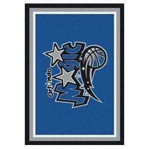  Milliken NBA Orlando Magic Team Logo 1021 Rectangle 54 x 