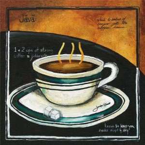 Java Jennifer Garant. 10.00 inches by 10.00 inches. Best Quality Art 