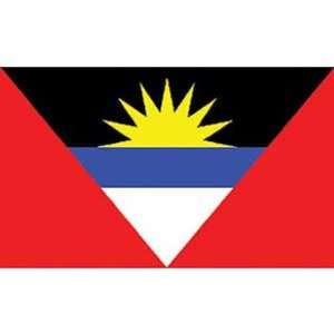  Antigua & Barbados Flag 4 x 6 Patio, Lawn & Garden