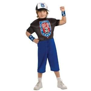   Boys WWE Deluxe John Cena Costume Size Medium