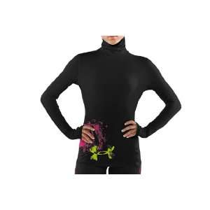  Womens ColdGear® Fitted Printed Turtleneck Tops by Under 