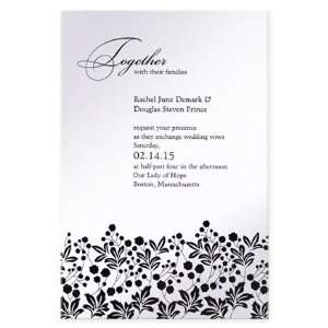  Pied Verdure Wedding Invitations