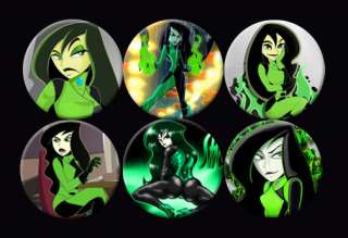 Kim Possible Shego Cartoons Collection Buttons Pins Badges [P107]