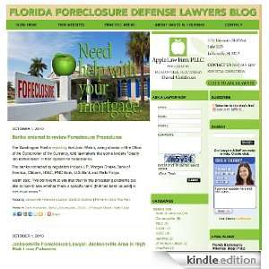  Florida Foreclosure Defense Lawyers Blog Kindle Store 