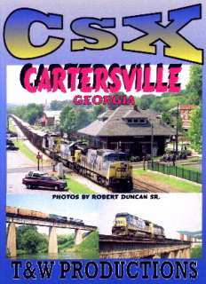 CSX Cartersville Georgia   NC&StL W&A SCL   Railroad DV  