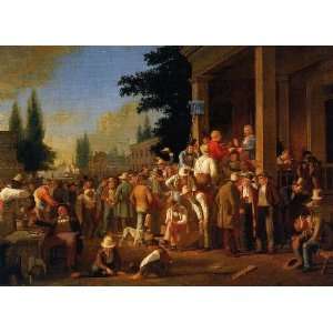   name The County Election, By Bingham George Caleb 