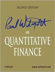 Paul Wilmott on Quantitative Finance, (0470018704), Paul Wilmott 