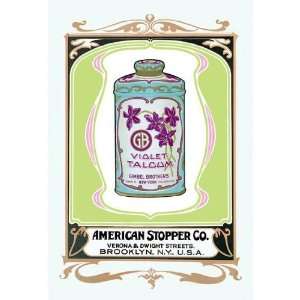  Exclusive By Buyenlarge Gimbel Brothers Violet Talcum 