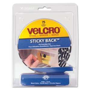 Velcro 90089   Sticky Back Hook and Loop Dot Fasteners with Dispenser 