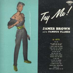 JAMES BROWN Try Me (rare soul vinyl LP)  