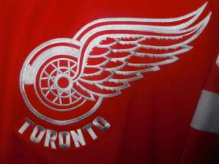 GAME USED WORN BIG BAD BERRY TORONTO RED WINGS HOCKEY JERSEY SWEATER 