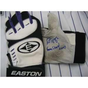 Brad Hawpe Game Used Batting Gloves